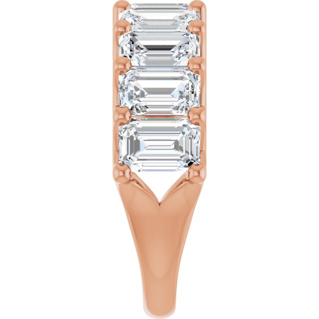 Lab-Grown Diamond | Emerald | 6 x 4mm | Natural Diamond | Emerald | 6 x 4mm