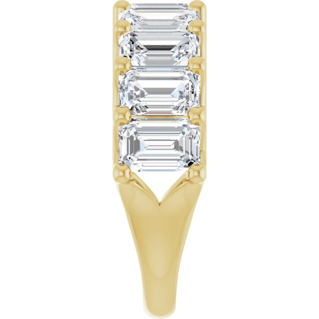 Lab-Grown Diamond | Emerald | 6 x 4mm | Natural Diamond | Emerald | 6 x 4mm