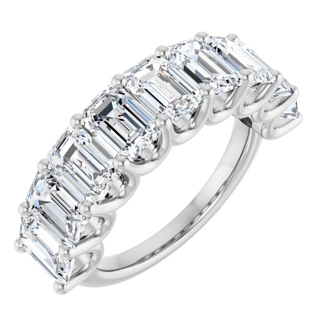 Lab-Grown Diamond | Emerald | 6 x 4mm | Natural Diamond | Emerald | 6 x 4mm