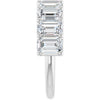 Lab-Grown Diamond | Emerald | 6 x 4mm | Natural Diamond | Emerald | 6 x 4mm