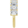 Lab-Grown Diamond | Emerald | 6 x 4mm | Natural Diamond | Emerald | 6 x 4mm