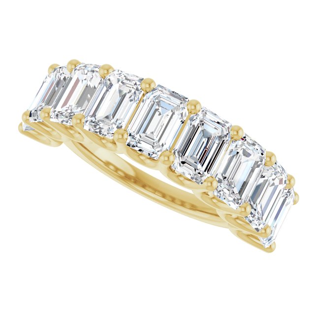 Lab-Grown Diamond | Emerald | 6 x 4mm | Natural Diamond | Emerald | 6 x 4mm