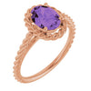 Natural Amethyst | Oval | 8 x 6mm