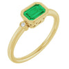 Lab-Grown Emerald | Emerald | 6 x 4mm