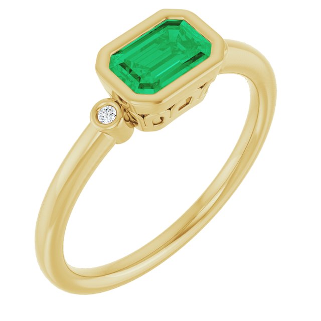 Lab-Grown Emerald | Emerald | 6 x 4mm