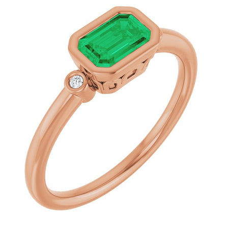 Lab-Grown Emerald | Emerald | 6 x 4mm