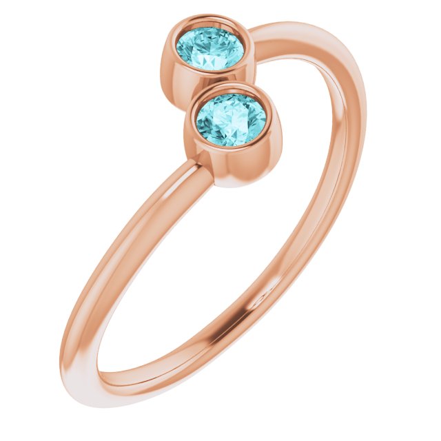 Natural Blue Zircon | Round | 3mm