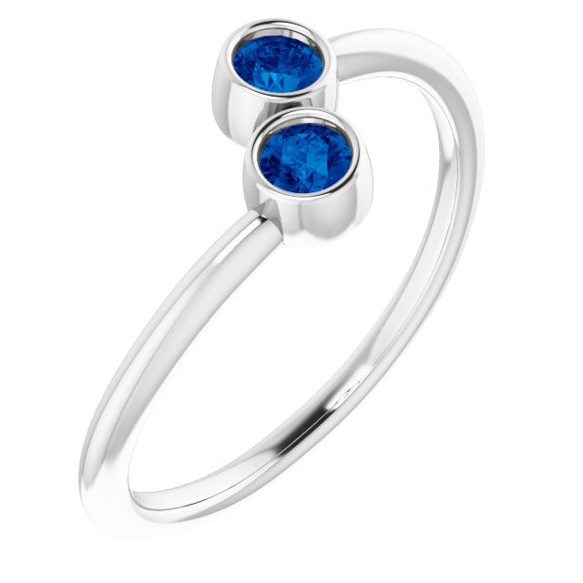 Natural Blue Sapphire | Round | 3mm | Lab-Grown Blue Sapphire | Round | 3mm