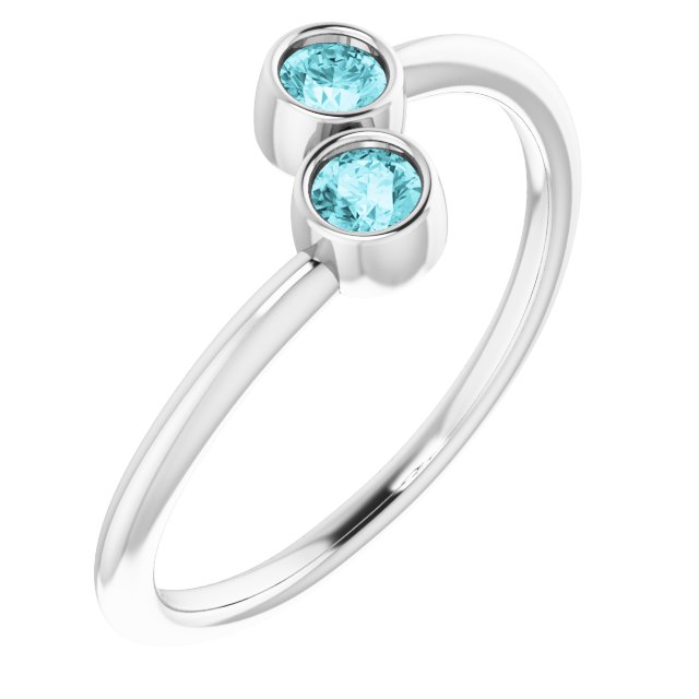 Natural Blue Zircon | Round | 3mm