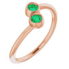Natural Emerald | Round | 3mm | Lab-Grown Emerald | Round | 3mm