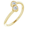 Natural White Sapphire | Round | 3mm | Natural Diamond | Round | 3mm