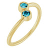 Natural London Blue Topaz | Round | 3mm