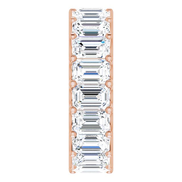 Lab-Grown Diamond | Emerald | 6 x 4mm | Natural Diamond | Emerald | 6 x 4mm