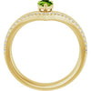 Natural Peridot | Pear | 6 x 4mm
