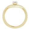 Natural White Sapphire | Pear | 6 x 4mm