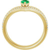 Natural Emerald | Pear | 6 x 4mm