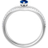 Natural Blue Sapphire | Pear | 6 x 4mm