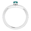 Lab-Grown Alexandrite | Pear | 6 x 4mm