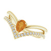 Natural Citrine | Pear | 6 x 4mm