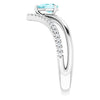 Natural Blue Zircon | Pear | 6 x 4mm
