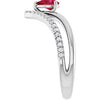 Lab-Grown Ruby | Pear | 6 x 4mm