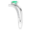 Natural Emerald | Pear | 6 x 4mm | Lab-Grown Emerald | Pear | 6 x 4mm