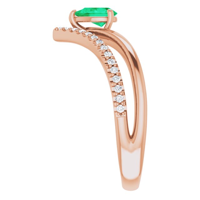 Natural Emerald | Pear | 6 x 4mm | Lab-Grown Emerald | Pear | 6 x 4mm
