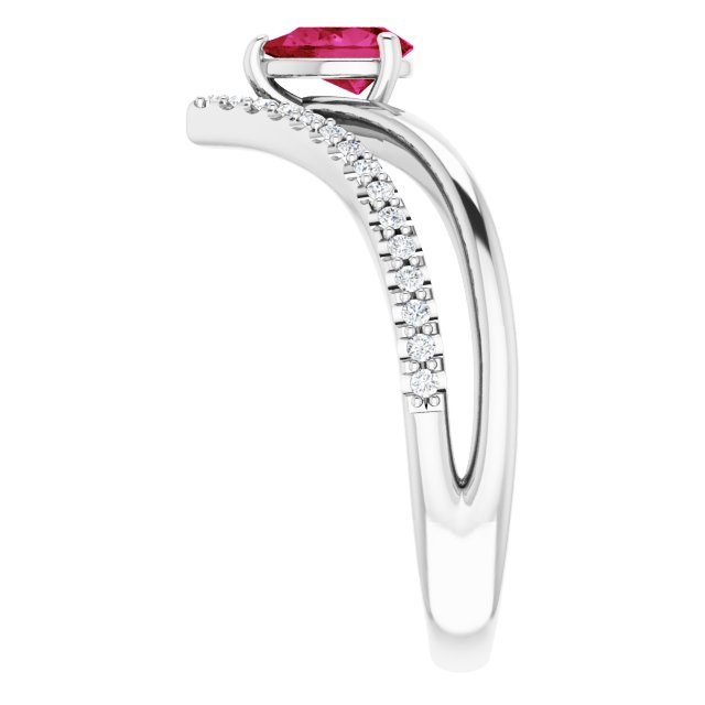 Natural Ruby | Pear | 6 x 4mm | Lab-Grown Ruby | Pear | 6 x 4mm