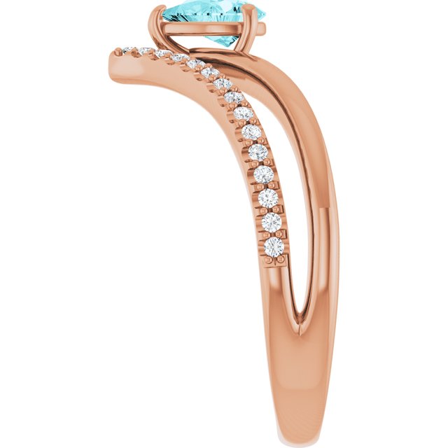 Natural Blue Zircon | Pear | 6 x 4mm