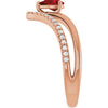 Natural Mozambique Garnet | Pear | 6 x 4mm