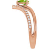 Natural Peridot | Pear | 6 x 4mm