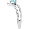 Natural Blue Zircon | Pear | 6 x 4mm