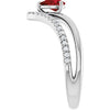 Natural Mozambique Garnet | Pear | 6 x 4mm