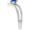 Natural Blue Sapphire | Pear | 6 x 4mm