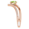 Natural Peridot | Pear | 6 x 4mm