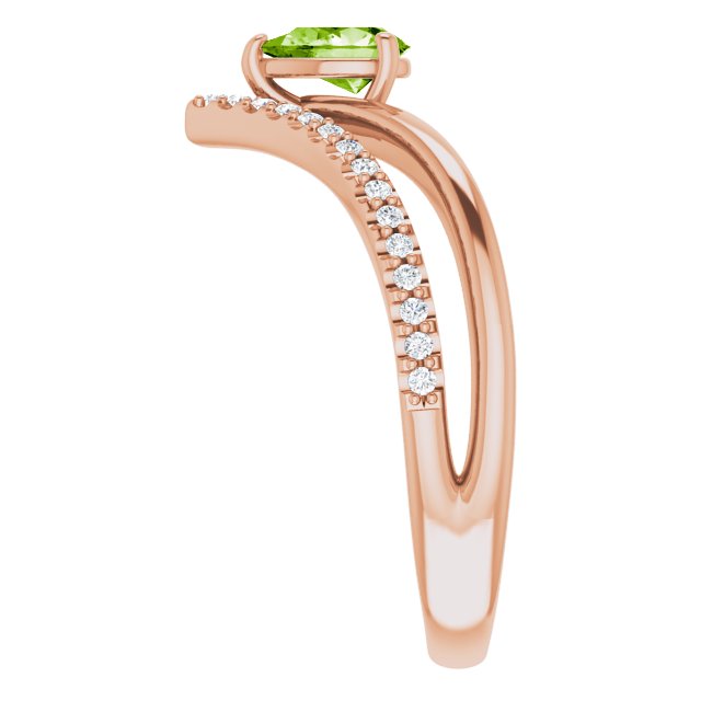 Natural Peridot | Pear | 6 x 4mm