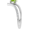 Natural Peridot | Pear | 6 x 4mm