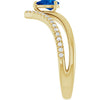 Natural Blue Sapphire | Pear | 6 x 4mm