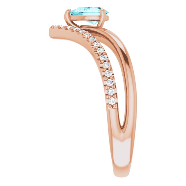Natural Blue Zircon | Pear | 6 x 4mm
