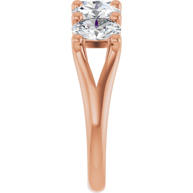Lab-Grown Diamond | Oval | 6 x 4mm | Natural Diamond | Oval | 6 x 4mm
