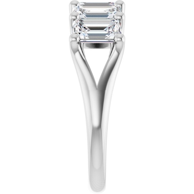 Lab-Grown Diamond | Emerald | 6 x 4mm | Natural Diamond | Emerald | 6 x 4mm