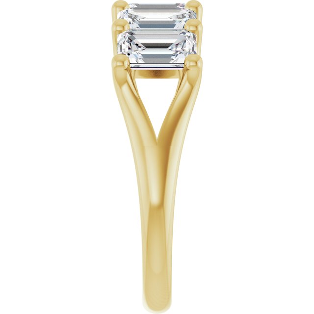 Lab-Grown Diamond | Emerald | 6 x 4mm | Natural Diamond | Emerald | 6 x 4mm