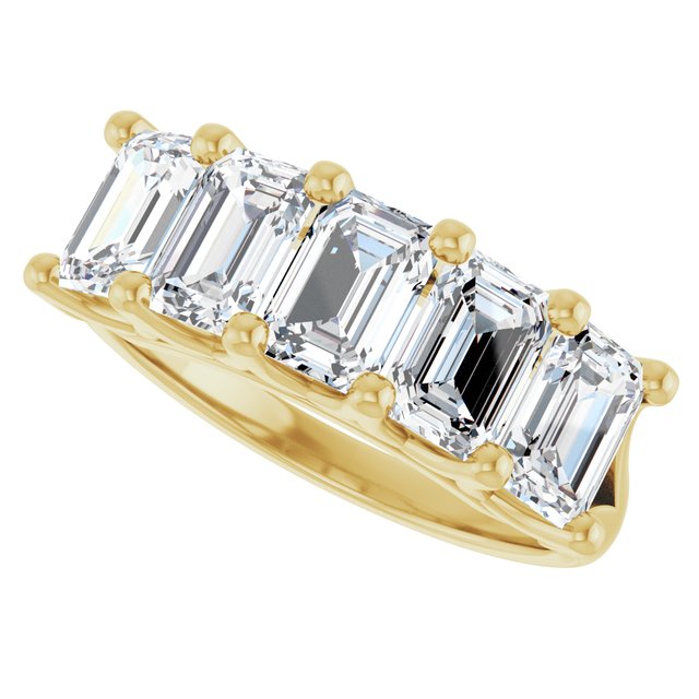 Lab-Grown Diamond | Emerald | 6 x 4mm | Natural Diamond | Emerald | 6 x 4mm