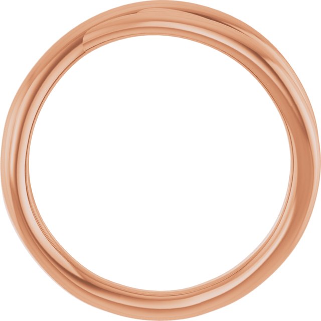 Sculptural Crossover Knot Ring — 14K Rose Gold