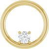 Natural Diamond | Round | 4.1mm | Lab-Grown Diamond | Round | 4.1mm