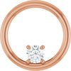 Natural Diamond | Round | 4.1mm | Lab-Grown Diamond | Round | 4.1mm