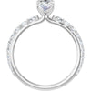 14K White | Oval