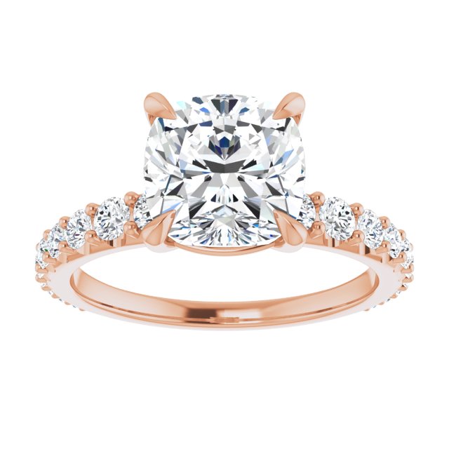 14K Rose | Cushion