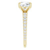 14K Yellow | Cushion