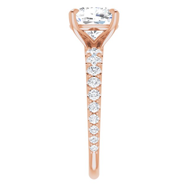 14K Rose | Cushion